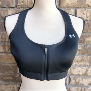 High-Impact Front Zip Bra